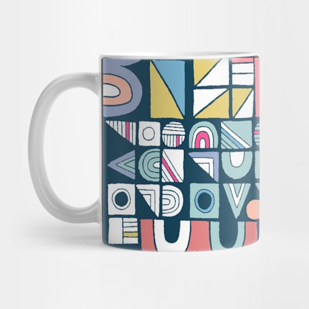 Modern Abstract Geometric Pattern by Classic Taste